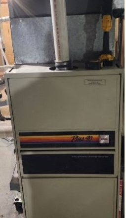 Old Furnace 125,000 BTU Removed