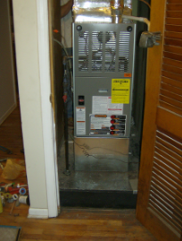 Old Furnace removed